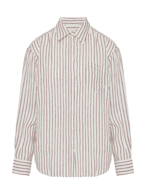 ΓΥΝΑΙΚΕΙΟ ΛΙΝΟ ΠΟΥΚΑΜΙΣΟ | Καφέ EU 40