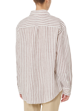 ΓΥΝΑΙΚΕΙΟ ΛΙΝΟ ΠΟΥΚΑΜΙΣΟ | Καφέ EU 38