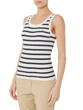 ΓΥΝΑΙΚΕΙΑ ΑΜΑΝΙΚΗ ΠΛΕΚΤΗ ΜΠΛΟΥΖΑ | Ασπρόμαυρο M