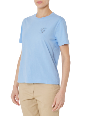 ΓΥΝΑΙΚΕΙΟ T-SHIRT | Μπλε Ανοιχτό M