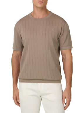 ΑΝΔΡΙΚΗ ΚΟΝΤΟΜΑΝΙΚΗ ΜΠΛΟΥΖΑ | Μπεζ Σκούρο XL