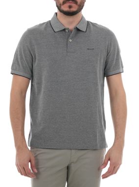 ΑΝΔΡΙΚΗ POLO ΜΠΛΟΥΖΑ | Γκρι Σκούρο XL