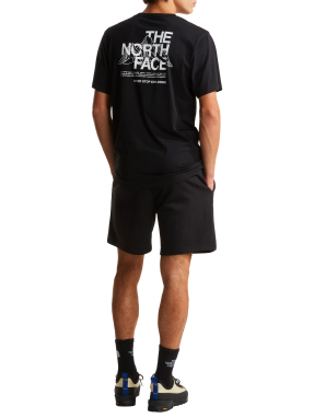 ΑΝΔΡΙΚΟ T-SHIRT MOUNTAIN SKETCH | Μαύρο XL