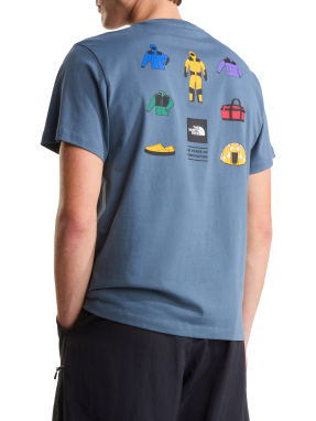 ΑΝΔΡΙΚΟ T-SHIRT ICON CELEBRATION | Γκρι Σκούρο XL