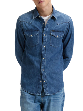 ΑΝΔΡΙΚΟ ΠΟΥΚΑΜΙΣΟ WESTERN BROOKSIDE | Μπλε Σκούρο XL