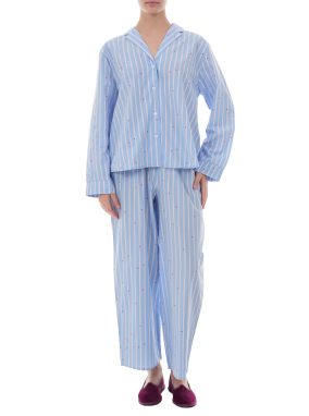 ΓΥΝΑΙΚΕΙΟ ΣΕΤ ΠΙΤΖΑΜΕΣ | Μπλε M