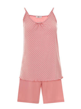 ΓΥΝΑΙΚΕΙΟ ΣΕΤ ΠΙΤΖΑΜΕΣ | Ροζ S