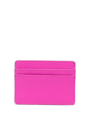 ΘΗΚΗ ΚΑΡΤΩΝ CHARLIE VEGAN LEATHER | Φούξια