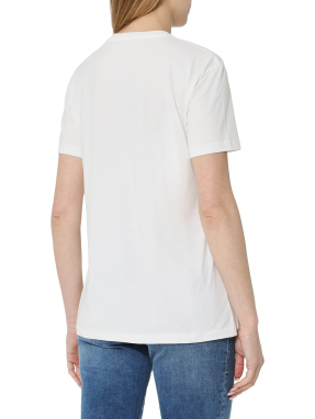 ΓΥΝΑΙΚΕΙΟ T-SHIRT ΜΕ ΤΥΠΩΜΑ | Λευκό XS