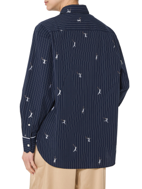 ΓΥΝΑΙΚΕΙΟ ΠΟΥΚΑΜΙΣΟ | Μπλε Σκούρο EU 40