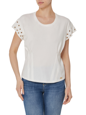 ΓΥΝΑΙΚΕΙΟ T-SHIRT | Εκρού S