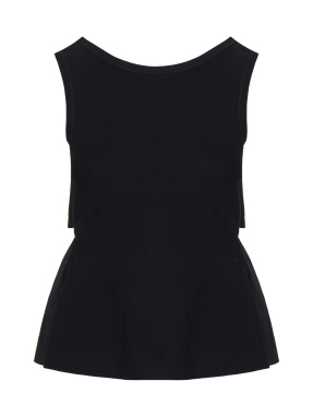 ΓΥΝΑΙΚΕΙΟ ΑΜΑΝΙΚΟ ΤΟΠ | Μαύρο S