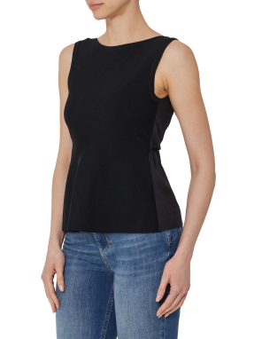 ΓΥΝΑΙΚΕΙΟ ΑΜΑΝΙΚΟ ΤΟΠ | Μαύρο S