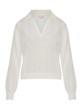 ΓΥΝΑΙΚΕΙΑ ΜΠΛΟΥΖΑ ΜΕ ΠΟΥΛΙΕΣ | Εκρού M