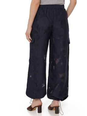 ΓΥΝΑΙΚΕΙΟ JACQUARD ΠΑΝΤΕΛΟΝΙ | Μπλε Σκούρο S