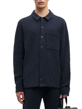 ΑΝΔΡΙΚΟ ΠΟΥΚΑΜΙΣΟ SAKORE | Μπλε Σκούρο XXL