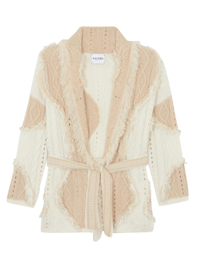 ΓΥΝΑΙΚΕΙΑ ΠΛΕΚΤΗ ΖΑΚΕΤΑ MIKITA | Εκρού S/M