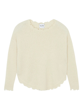 ΓΥΝΑΙΚΕΙΟ ΠΟΥΛΟΒΕΡ MELA BOUCLETTE | Εκρού M/L