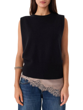 ΓΥΝΑΙΚΕΙΟ ΑΜΑΝΙΚΟ ΤΟΠ DIVINA | Μαύρο S/M