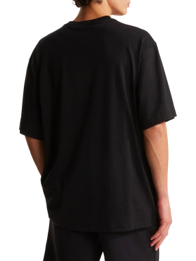 ΑΝΔΡΙΚΟ T-SHIRT LIQUID LOGO OVERSIZE | Μαύρο S
