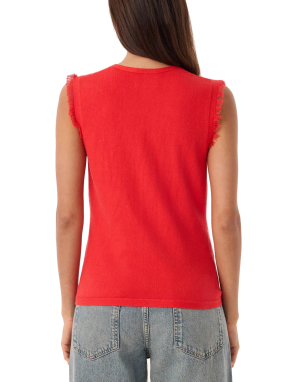 ΓΥΝΑΙΚΕΙΟ ΑΜΑΝΙΚΟ ΤΟΠ LALLU CIRCLE | Κοραλί S/M