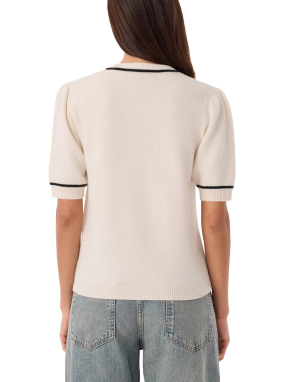 ΓΥΝΑΙΚΕΙΑ ΚΟΝΤΟΜΑΝΙΚΗ ΜΠΛΟΥΖΑ SOLEDAD | Λευκό M/L