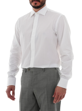 ΑΝΔΡΙΚΟ ΠΟΥΚΑΜΙΣΟ | Λευκό EU 45