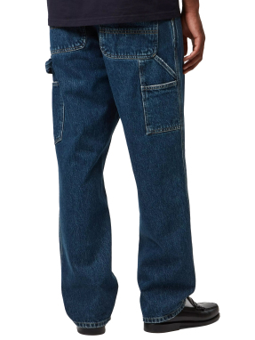 ΑΝΔΡΙΚΟ DENIM ΠΑΝΤΕΛΟΝΙ SINGLE KNEE | Μπλε Σκούρο 33/32