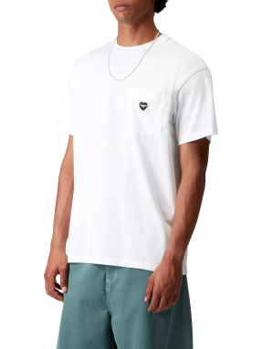 ΑΝΔΡΙΚΟ HEART T-SHIRT | Λευκό XL