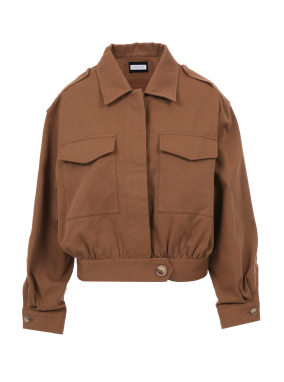 ΓΥΝΑΙΚΕΙΟ JACKET | Καφέ IT 46