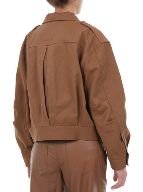 ΓΥΝΑΙΚΕΙΟ JACKET | Καφέ IT 46