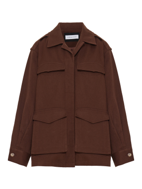 ΓΥΝΑΙΚΕΙΟ JACKET | Καφέ IT 50