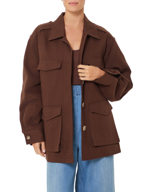 ΓΥΝΑΙΚΕΙΟ JACKET | Καφέ IT 50