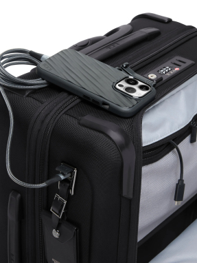 ΒΑΛΙΤΣΑ ΚΑΜΠΙΝΑΣ ALPHA LARGE DUAL ACCESS EXPANDABLE 55CM | Μαύρο