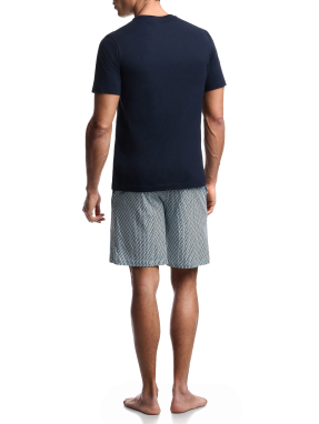 ΑΝΔΡΙΚΟ ΣΕΤ ΠΙΤΖΑΜΕΣ | Μπλε Σκούρο XL