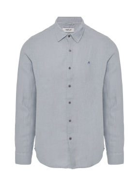 ΑΝΔΡΙΚΟ ΠΟΥΚΑΜΙΣΟ | Μπλε Ανοιχτό XL