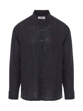 ΑΝΔΡΙΚΟ ΠΟΥΚΑΜΙΣΟ | Μπλε Σκούρο XL