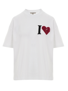 ΓΥΝΑΙΚΕΙΟ T-SHIRT HEART ETTA | Λευκό M