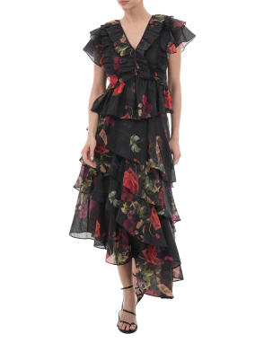 ΜΑΞΙ ΦΟΥΣΤΑ CAYA | Μαύρο UK 8