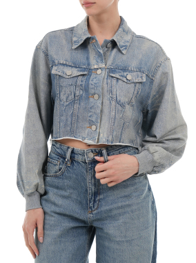 ΓΥΝΑΙΚΕΙΟ DENIM ΜΠΟΥΦΑΝ ANDERS TERRY | Μπλε UK 8