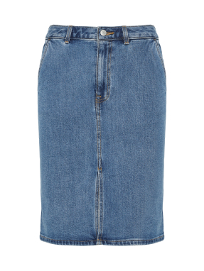 MINTI DENIM ΦΟΥΣΤΑ | Μπλε EU 38