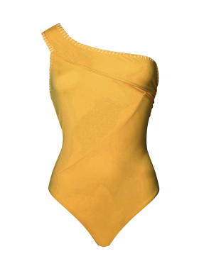 ΓΥΝΑΙΚΕΙΟ ΟΛΟΣΩΜΟ ΜΑΓΙΟ ΜΕ ΈΝΑΝ ΩΜΟ TERRA | Κίτρινο XS