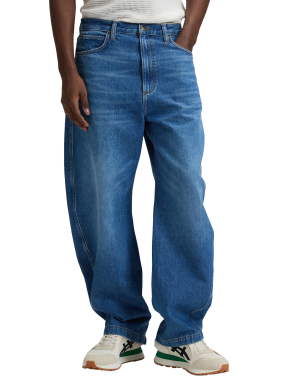 ΑΝΔΡΙΚΟ DENIM ΠΑΝΤΕΛΟΝΙ BARREL 5PKT | Μπλε Σκούρο 33/32