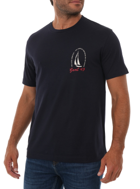 ΑΝΔΡΙΚΟ T-SHIRT | Μπλε Σκούρο G0433 XXL