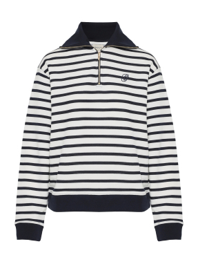 ΓΥΝΑΙΚΕΙΟ ΦΟΥΤΕΡ HALF-ZIP | Μπλε Σκούρο S