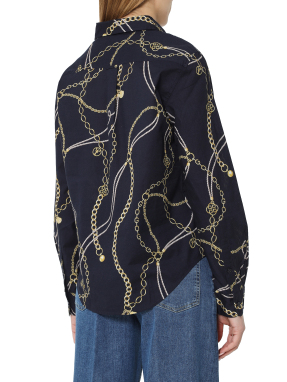 ΓΥΝΑΙΚΕΙΟ ΠΟΥΚΑΜΙΣΟ | Μπλε Σκούρο EU 34