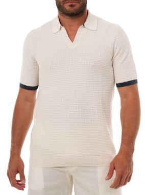 ΑΝΔΡΙΚΗ ΠΛΕΚΤΗ POLO ΜΠΛΟΥΖΑ | Μπεζ XL