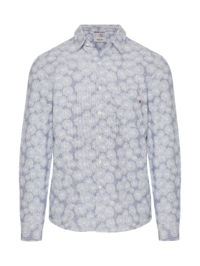 ΑΝΔΡΙΚΟ FLORAL ΠΟΥΚΑΜΙΣΟ | Μπλε Ανοιχτό XL