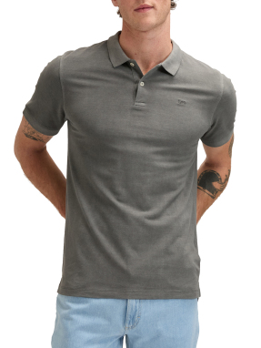 ΑΝΔΡΙΚΗ POLO ΜΠΛΟΥΖΑ GARMENT | Γκρι XXL