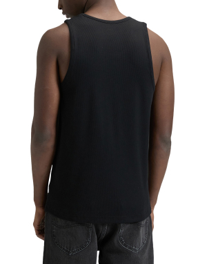ΑΝΔΡΙΚΟ T-SHIRT RIBBED TANK | Μαύρο M